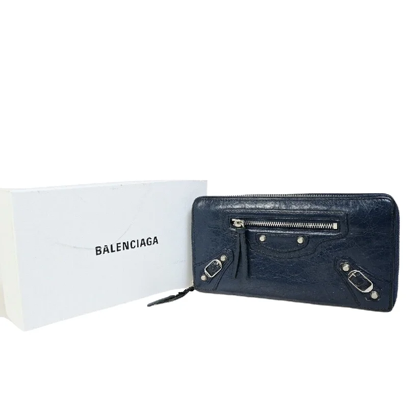 wallets with durable finish-Balenciaga City  Leather Wallet  (Pre-Owned)