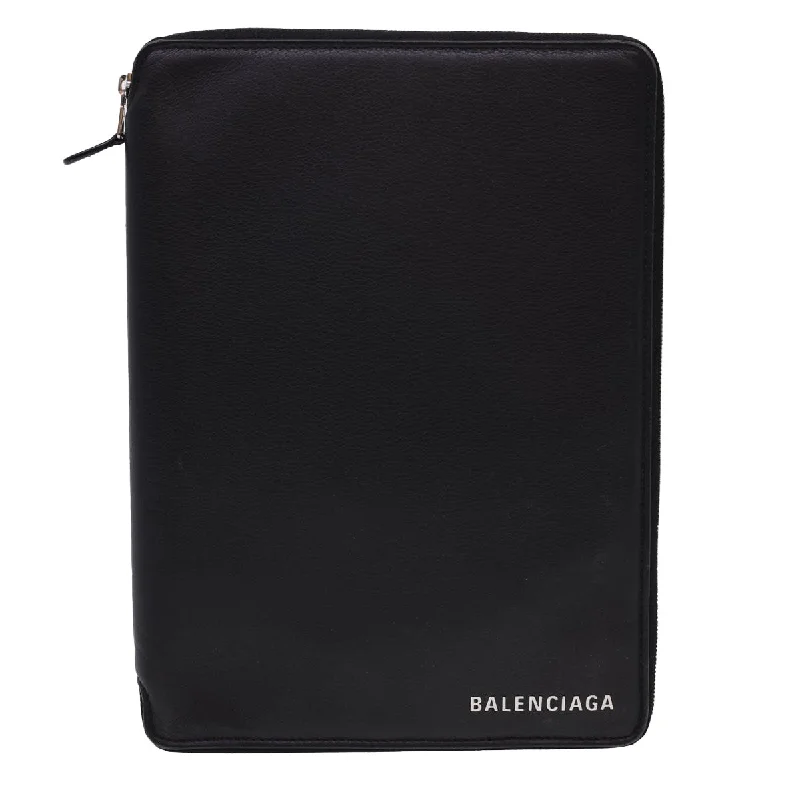 keychains with modern design-Balenciaga -  Leather Wallet  (Pre-Owned)