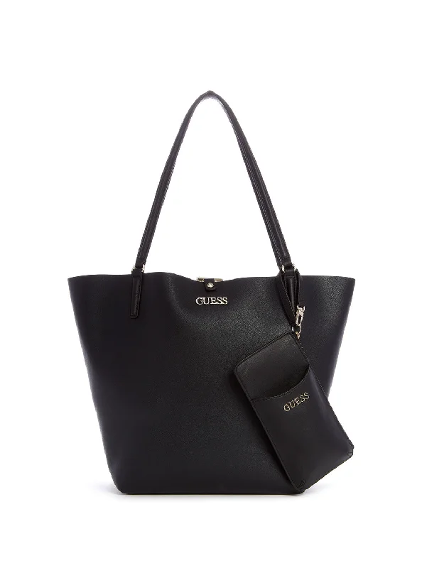 Tote Bag for work-Black Alby Toggle Tote