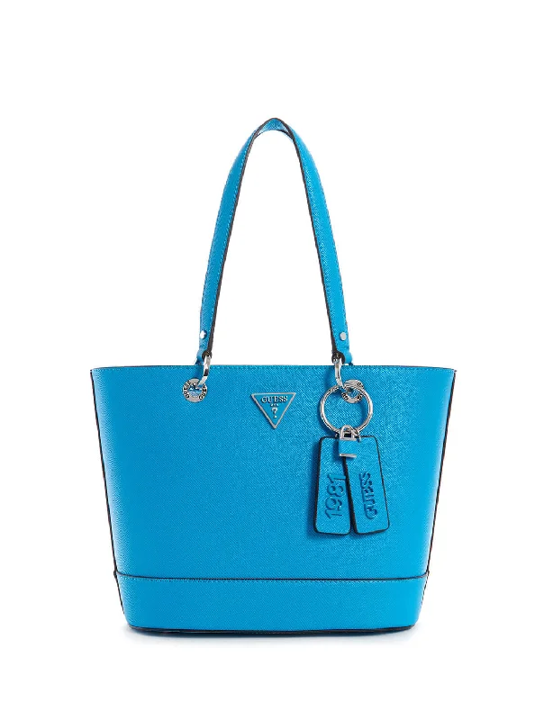 Tote Bag with double handles-Blue Noelle Small Elite Tote Bag