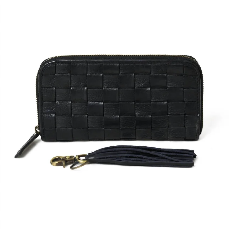 wallets for small pockets-Cata Wallet In Black