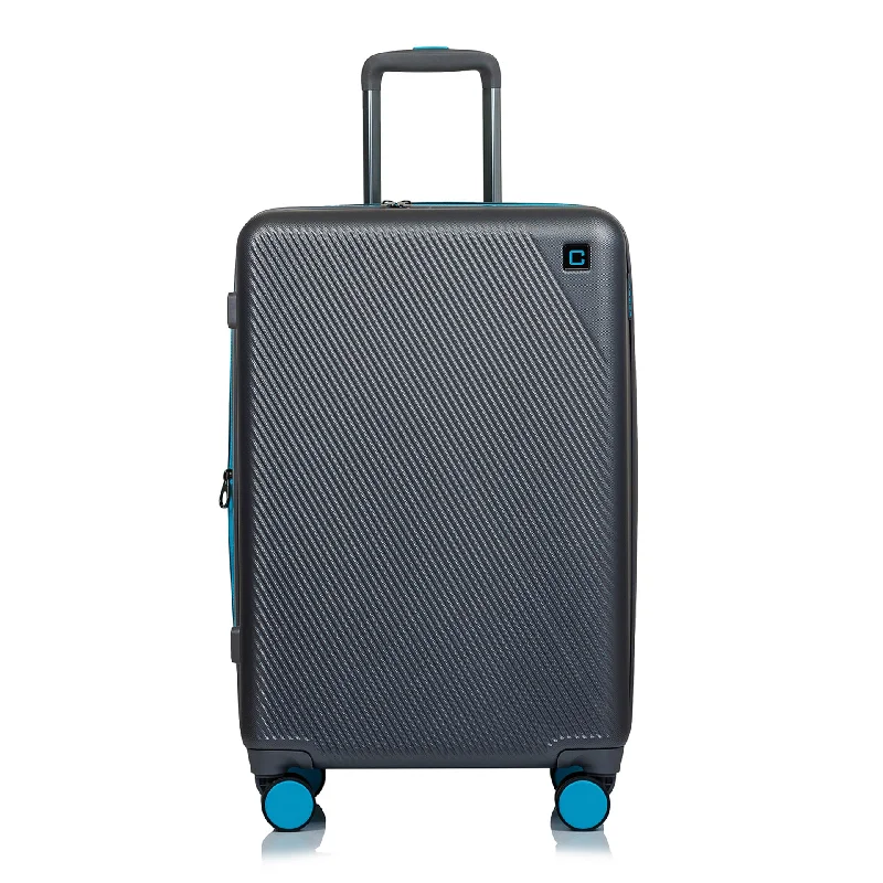 suitcase for short vacations-Champs Fresh Collection 24in Hard Shell