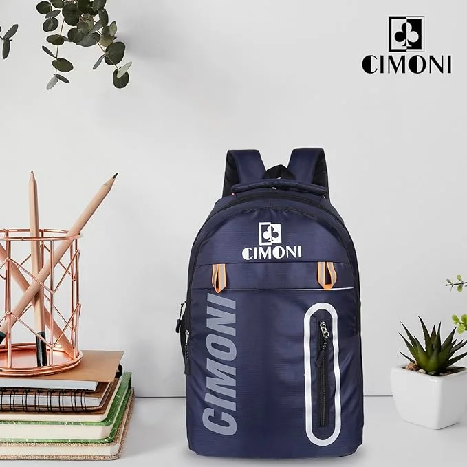 Backpacks with padded compartments-CIMONI® Backpack with Utility Pocket Water Resistant Laptop Storage Bag for School, Collage Office, Travelling, Outdoor