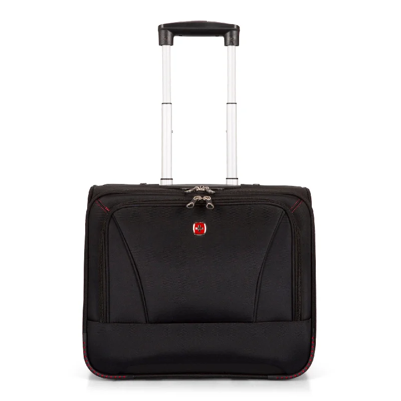 suitcase with extra zippers-Core Briefcase on Wheels