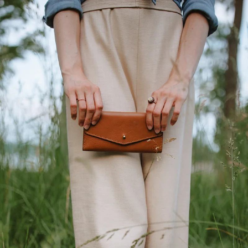 backpack for weekend explorers with organized pockets-Backpack with foldable use-Craft & Forge Leather Wallet