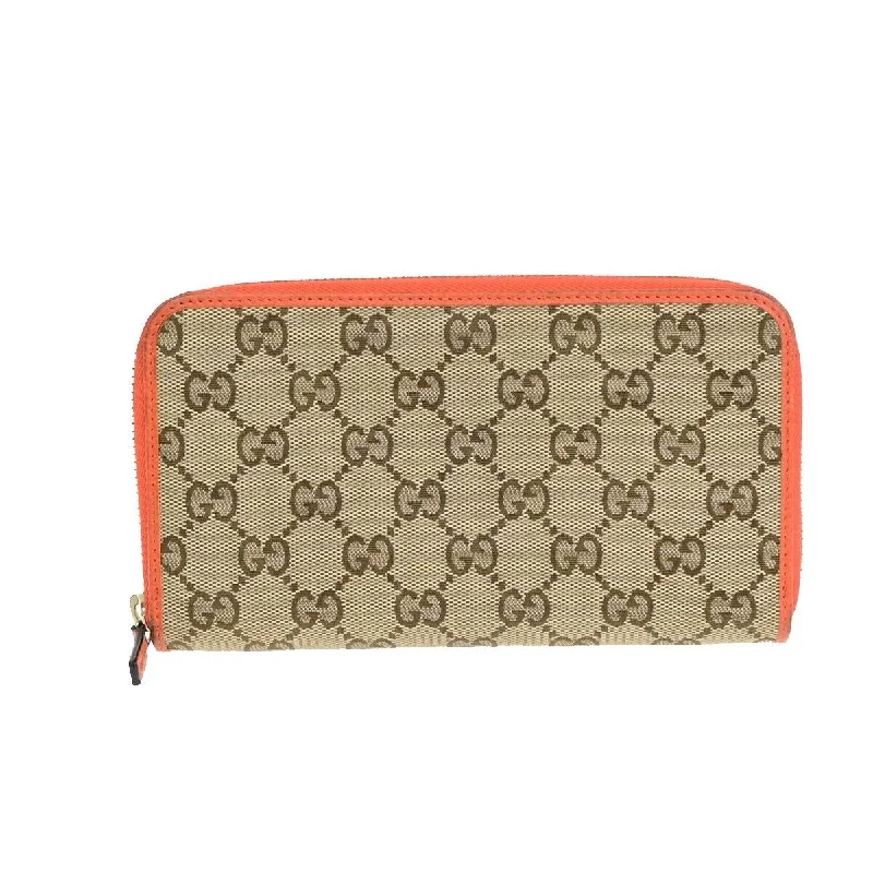 wallets for casual texture-Gucci Guccissima  Canvas Wallet  (Pre-Owned)