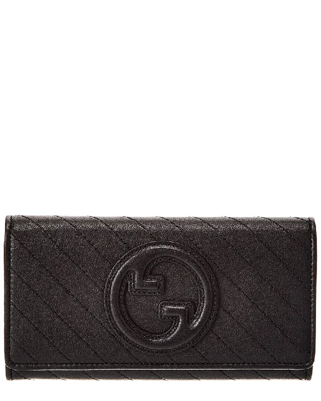 keychains for personal gifts-Gucci Leather Wallet