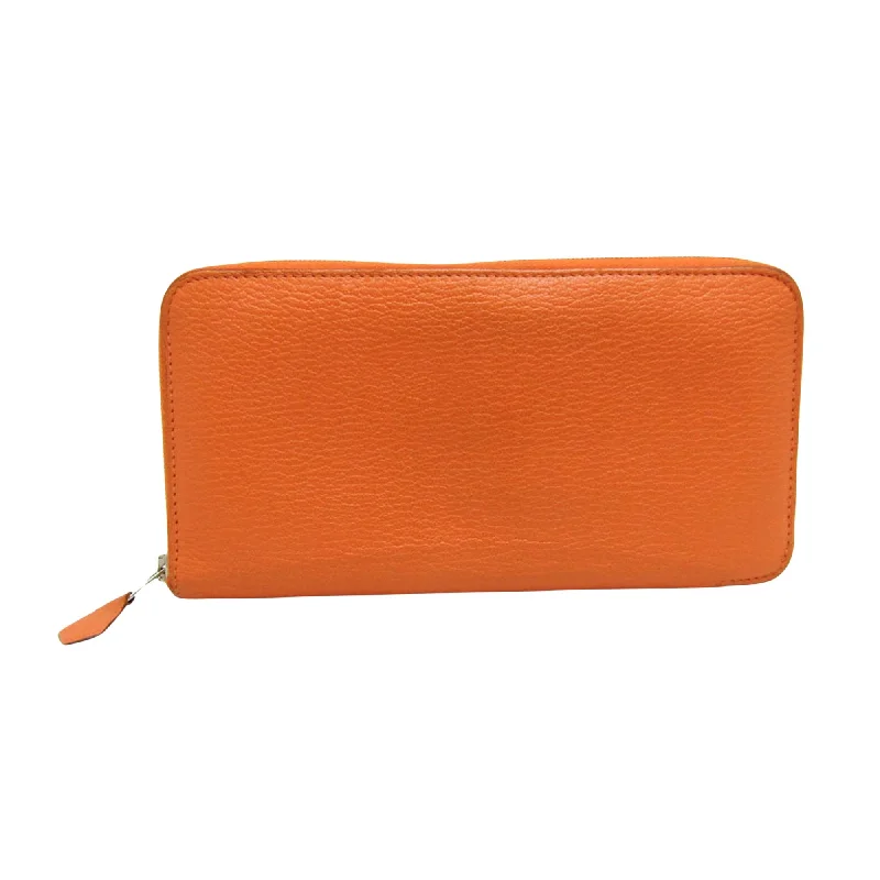 wallets for daily finish-Hermès Azap  Leather Wallet  (Pre-Owned)