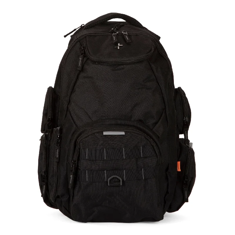 Backpacks with breathable fabric-Jasper 17" Laptop Backpack