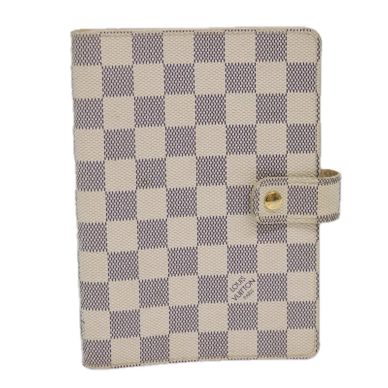 keychains for travel style-Louis Vuitton Agenda Cover  Canvas Wallet  (Pre-Owned)