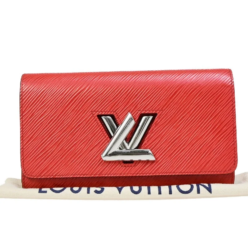 keychains with unique appeal-Louis Vuitton Twist  Leather Wallet  (Pre-Owned)