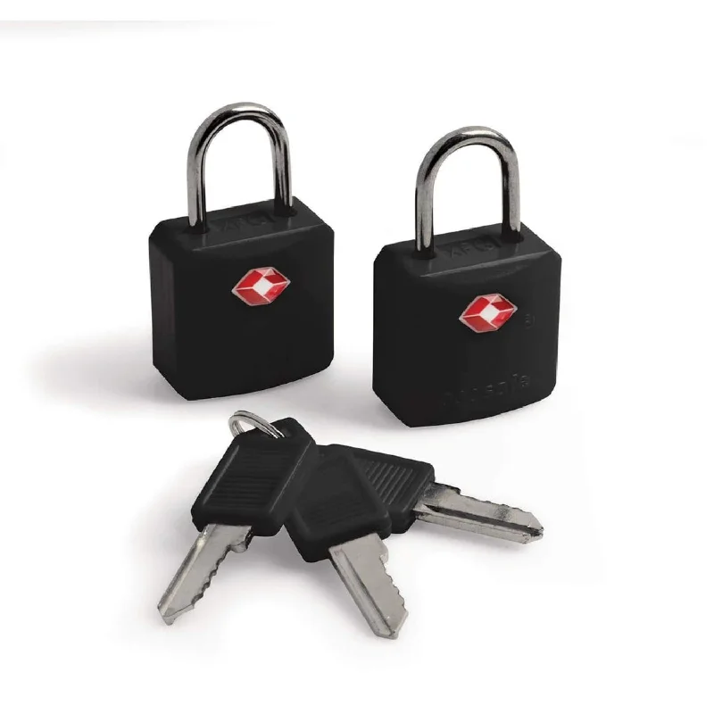 suitcase for busy travelers-Pacsafe Prosafe 620 Travel Sentry Approved Key Luggage Padlocks