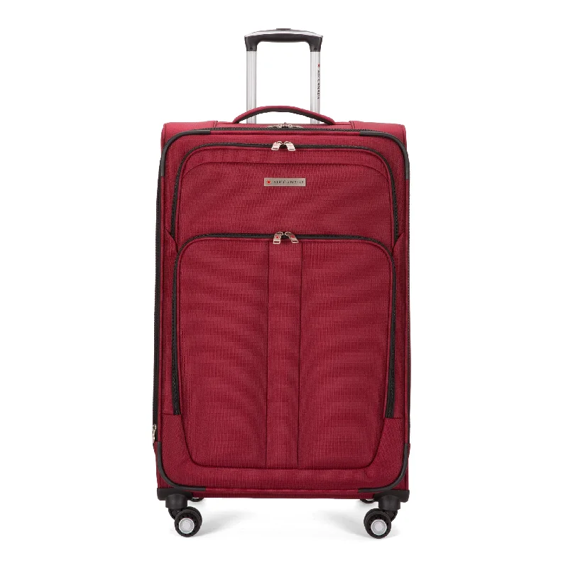 suitcase with travel gear-Panache Softside 31" Luggage