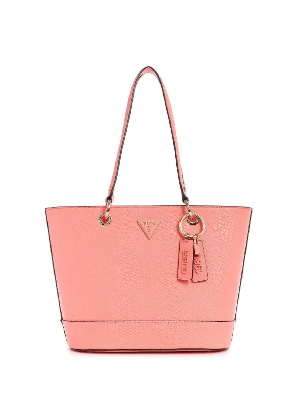 Tote Bag for fashion-Pink Noelle Small Elite Tote Bag