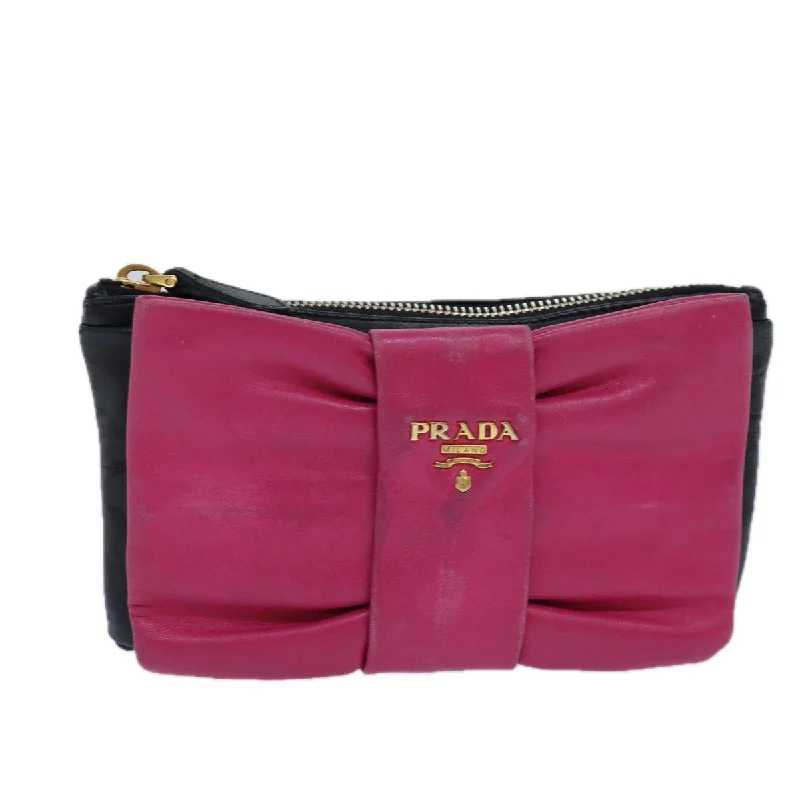 wallets with slim wallet-Prada  Leather Wallet  (Pre-Owned)