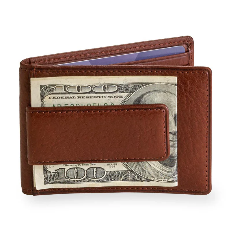 backpack with multiple compartments-Backpack for city trips-Privacy BiFold Money Clip Wallet