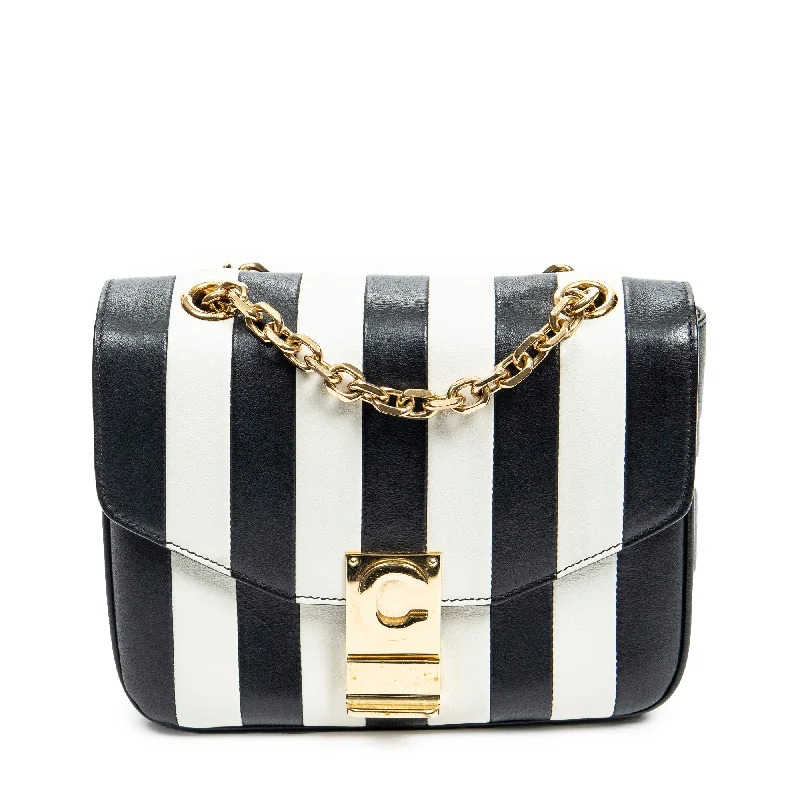 keychains with practical use-Small C Striped Bag