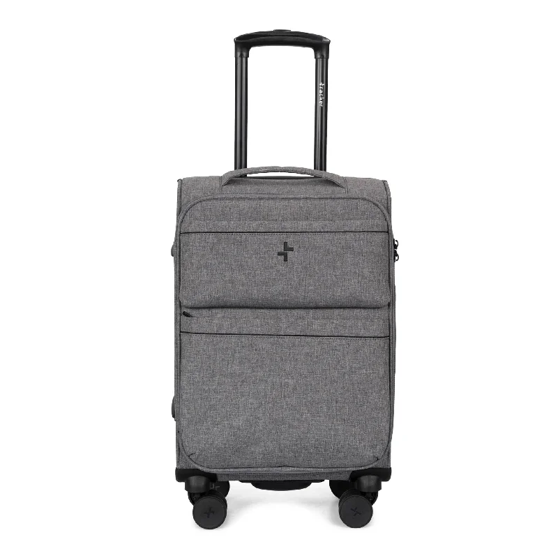 suitcase with stylish straps-Expedition Softside 22" Carry-On Luggage