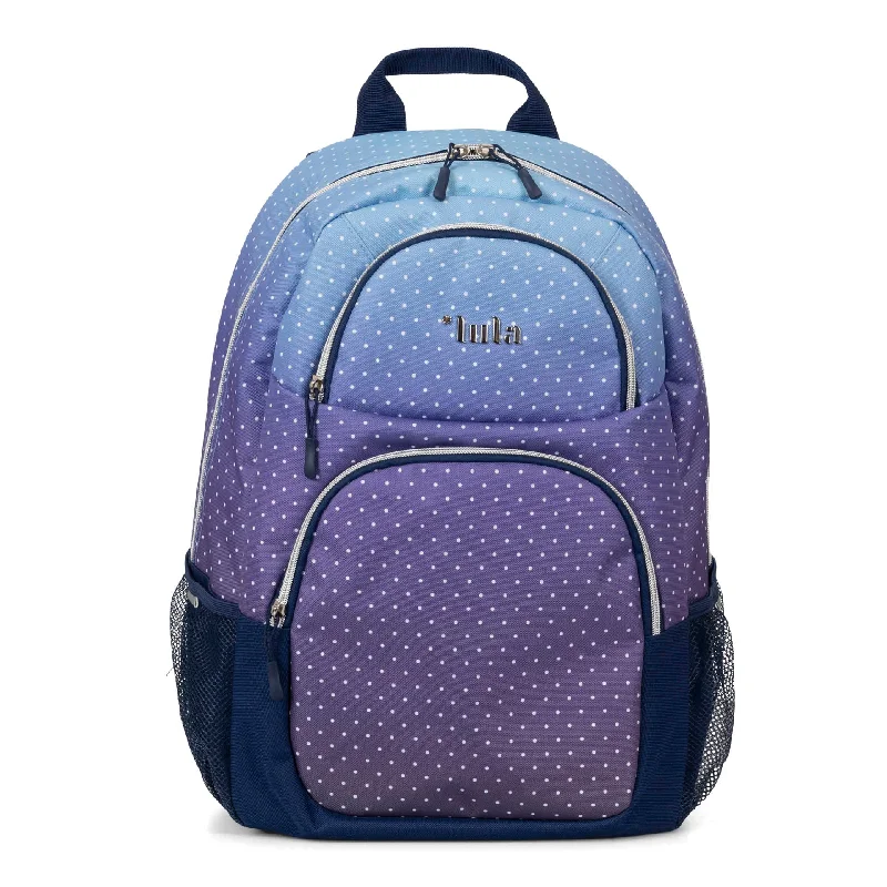 Backpacks with lightweight material-Gradient Micro Dots Backpack