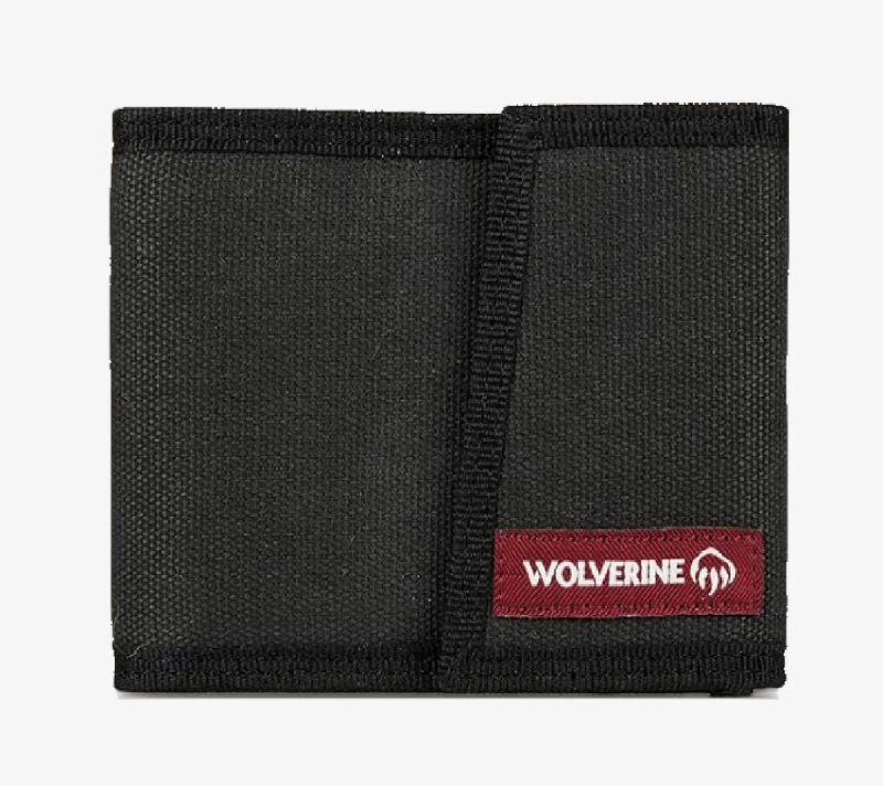 comfortable backpack for hiking-Backpack anti-theft features-Wolverine Guardian Cotton Bifold Velcro RFID Wallet