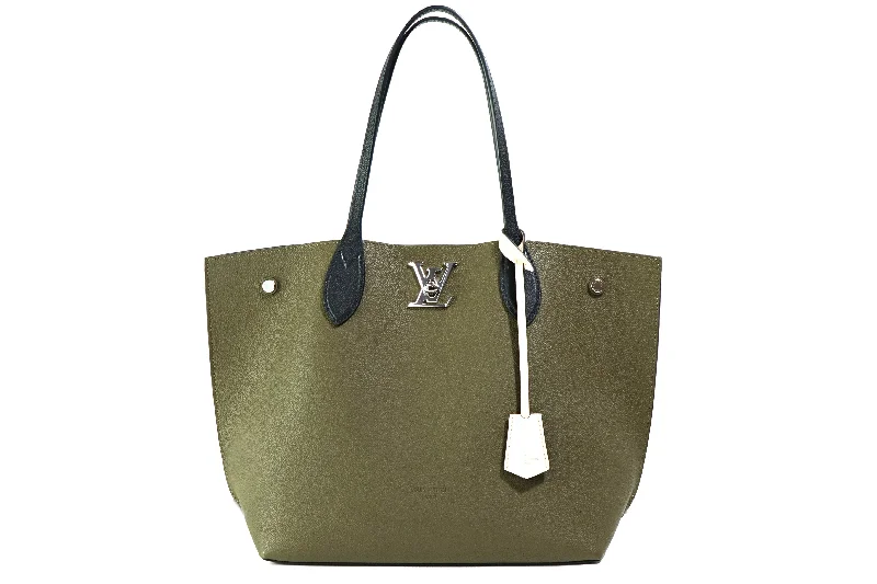 Tote Bag travel size-Louis Vuitton LockMe Go Tote