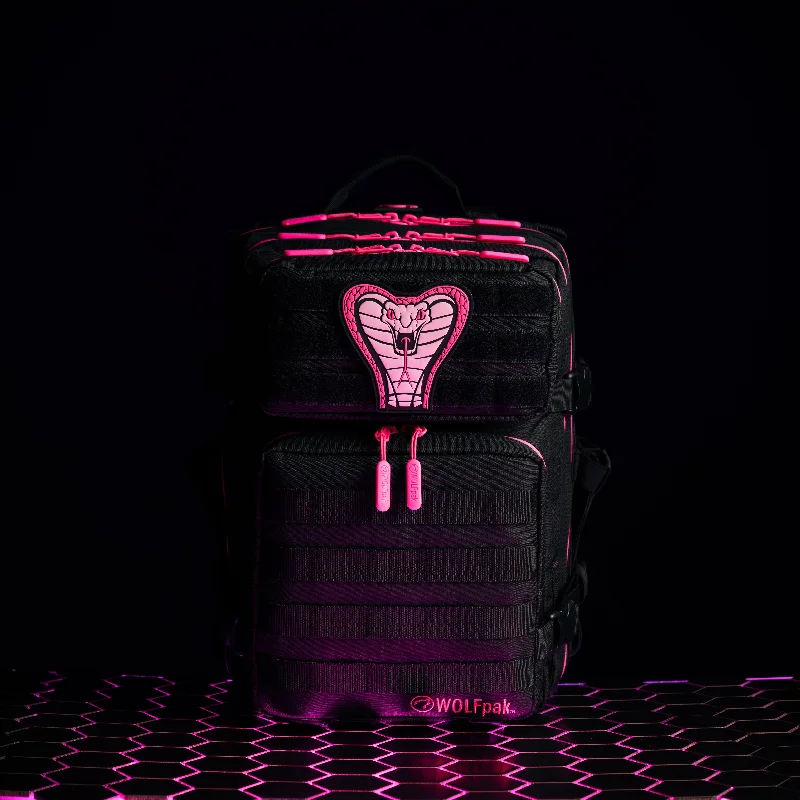 Backpacks for urban commuting-25L Backpack Pink Venom