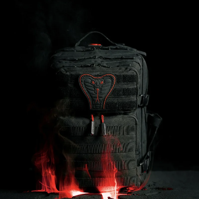 Backpacks with waterproof fabric-25L Backpack Red Venom