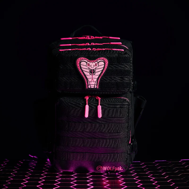 Backpacks with side access-35L Backpack Pink Venom