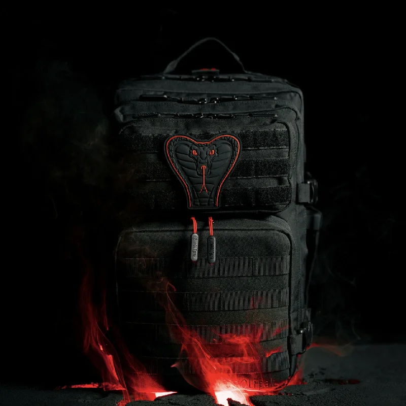 Backpacks with adjustable size-35L Backpack Red Venom