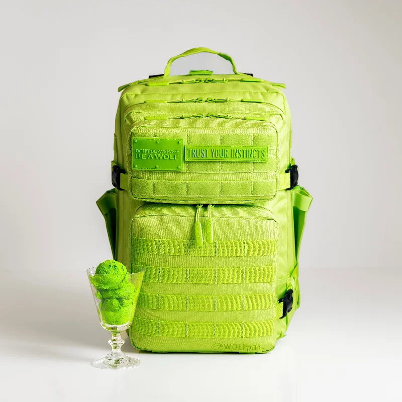 Backpacks for mountain climbing-35L Backpack Sherbet Lime