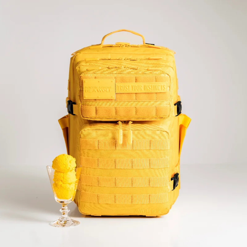 Backpacks with durable material-35L Backpack Sherbet Mango