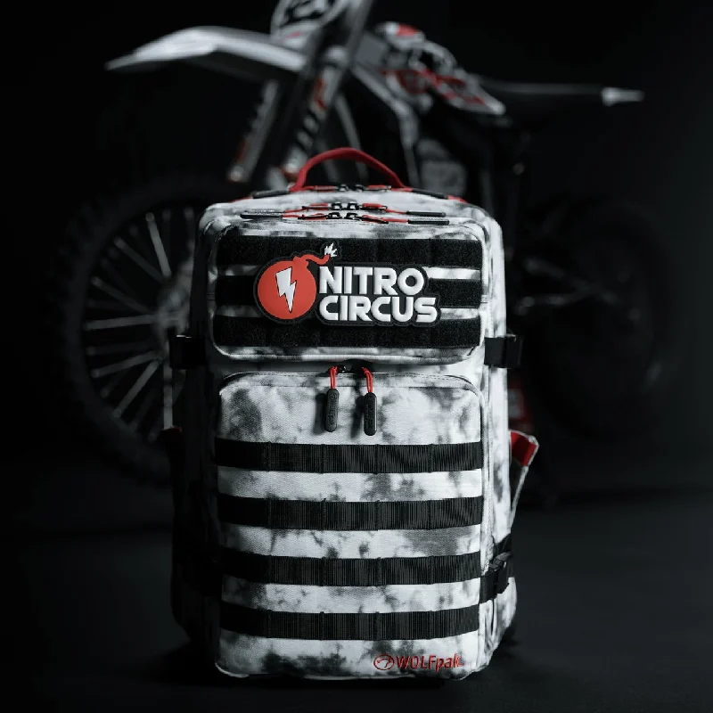 Backpacks for school gear-45L Backpack Marble Nitro Circus