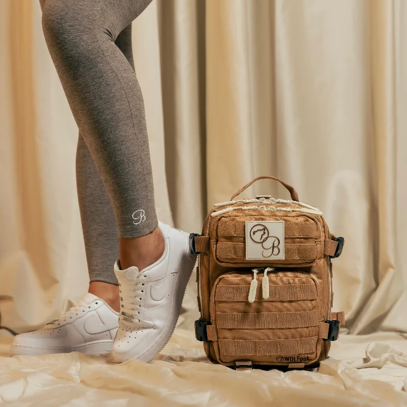 Backpacks with multiple pockets-9L Backpack Mini Bombshell Sportswear Caramel