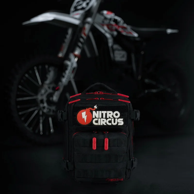 Backpacks with adjustable back-9L Backpack Mini Black Nitro Circus