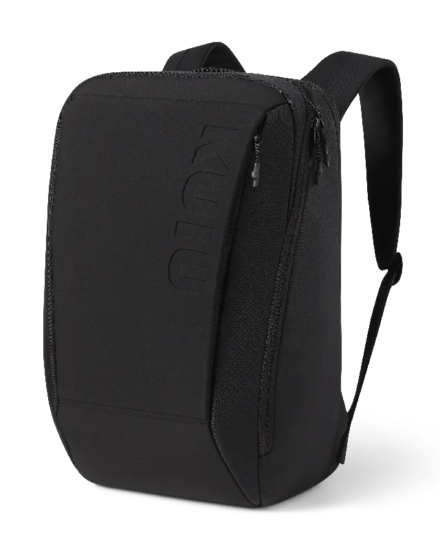 Backpacks with large openings-Laptop Backpack | Black