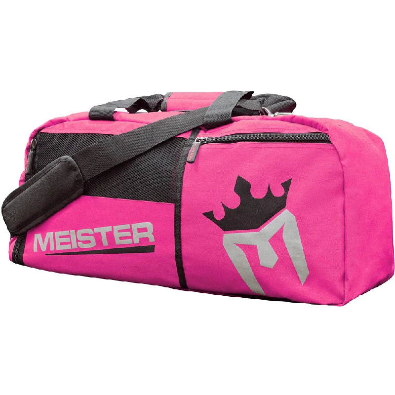 Backpacks with ventilated back-Meister Vented Convertible Backpack Duffel Bag - Pink