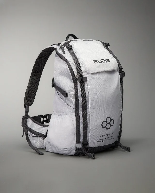 Backpacks for short hikes-RUDIS Adaptive Gearpack - Lunar Gray