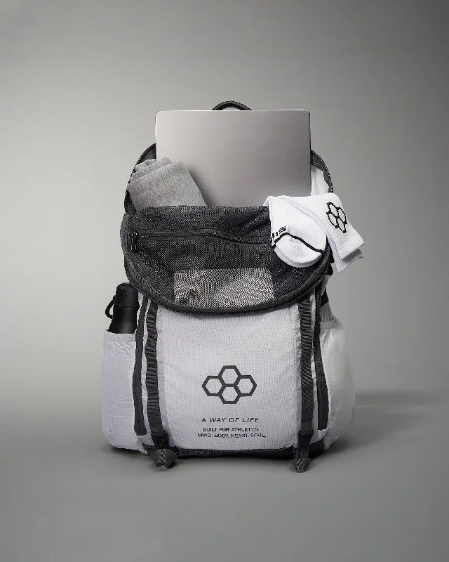 Backpacks for carrying groceries-RUDIS Adaptive Gearpack - Lunar Gray