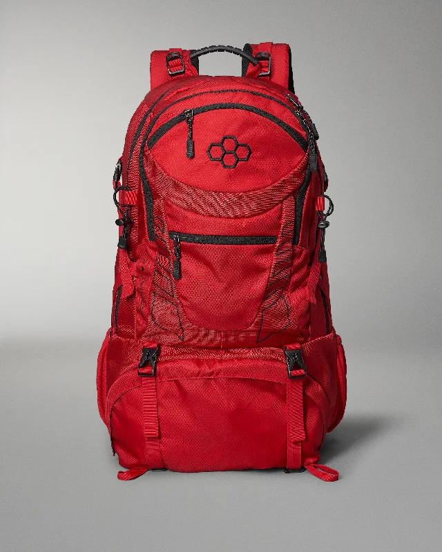 Backpacks with ventilated design-RUDIS Genesis Gearpack IV - Red