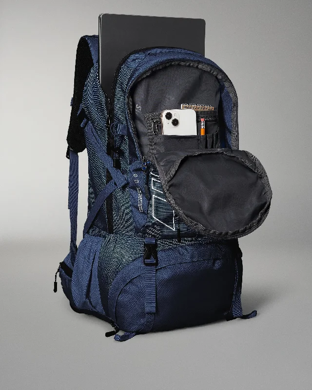 Backpacks with travel organizer-RUDIS Genesis Gearpack IV - Solid Navy