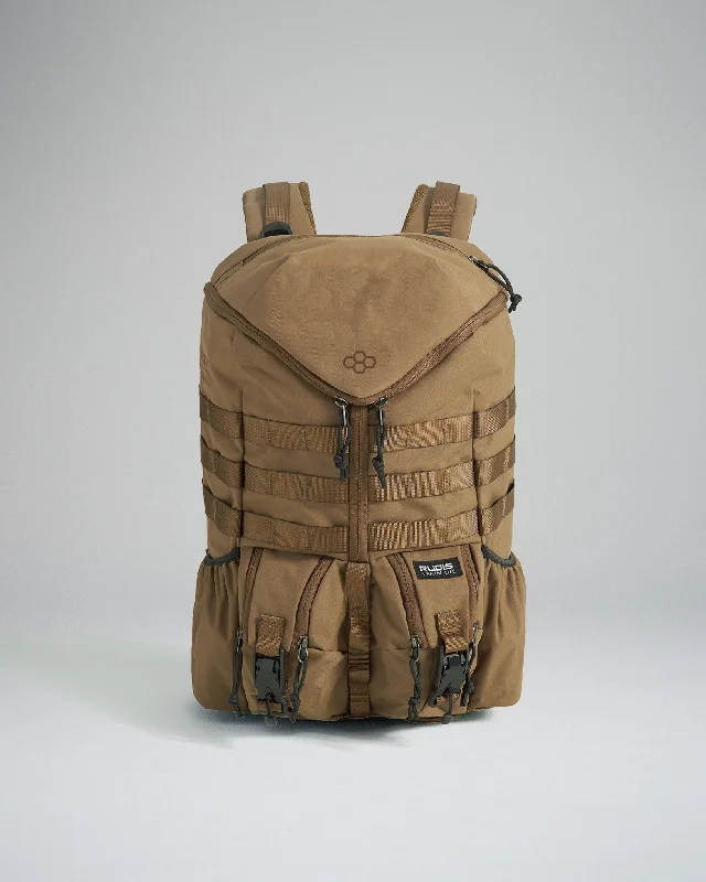 Backpacks with side handles-RUDIS Y-Zip Gearpack - Camel