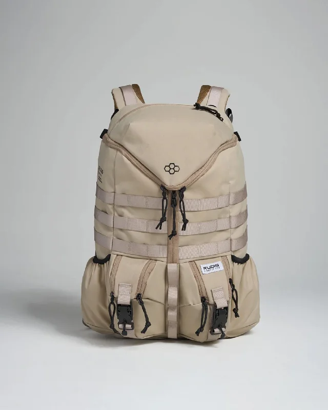 Backpacks with chest strap-RUDIS Y-Zip Gearpack - Tan