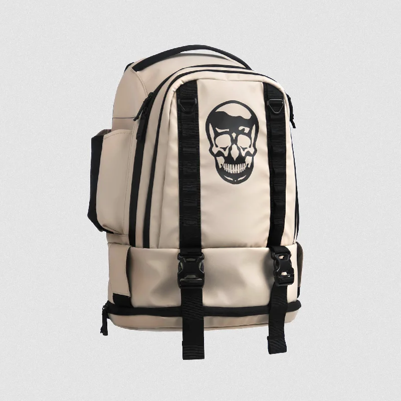 Backpacks with durable bottom-Gymreapers Gravestone Backpack - Desert Sand