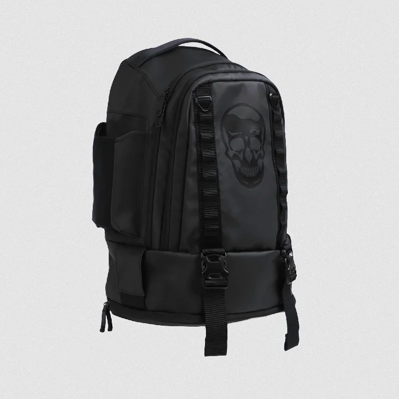 Backpacks for school use-Gymreapers Gravestone Backpack - Onyx