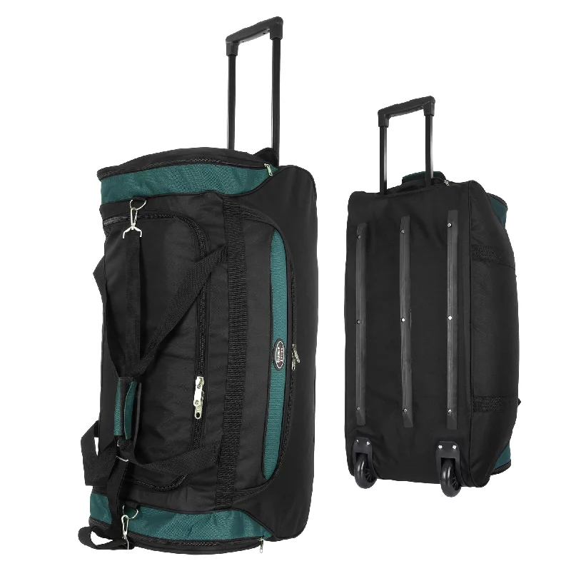 Duffel Bag for festivals-#14 - Wheeled Duffel Bag (20lbs) (22")