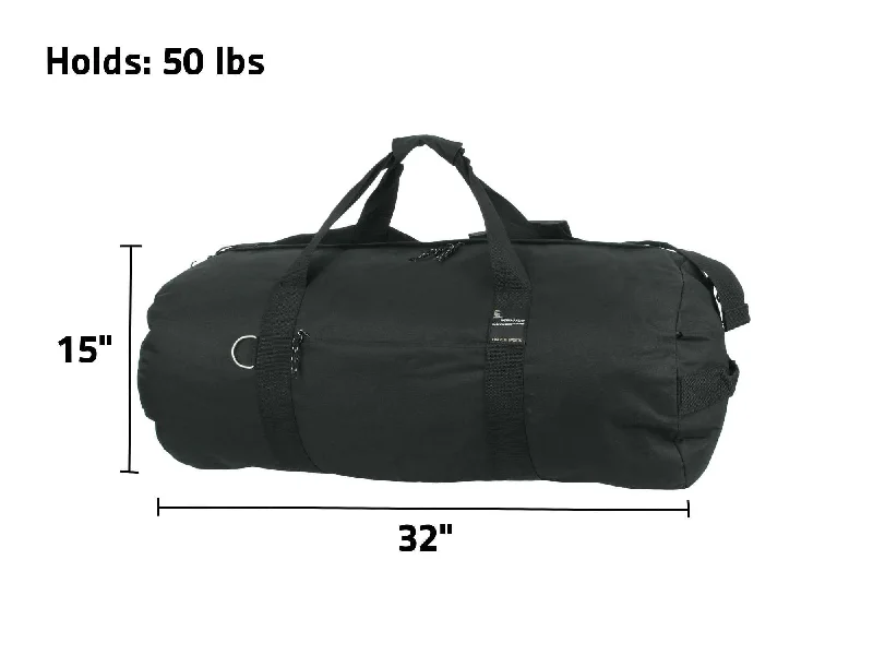 Duffel Bag collapsible-#7 - Round Duffel Bag (50lbs) (32")