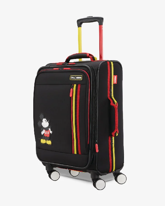 suitcase for short vacations-American Tourister Disney Mickey Exo SS (SMALL) (40% OFF IN STORE)