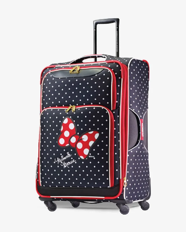 suitcase for busy trips-American Tourister Disney Minnie Mouse SS (LARGE) (40% OFF IN STORE)