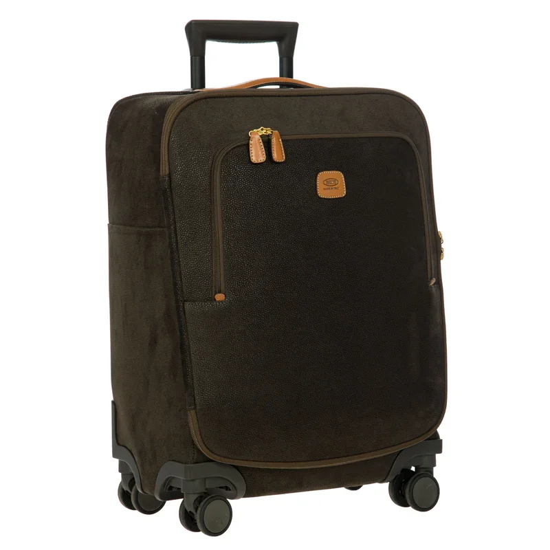 suitcase for tough journeys-Bric's Life Life Spinner Compound Carry-On