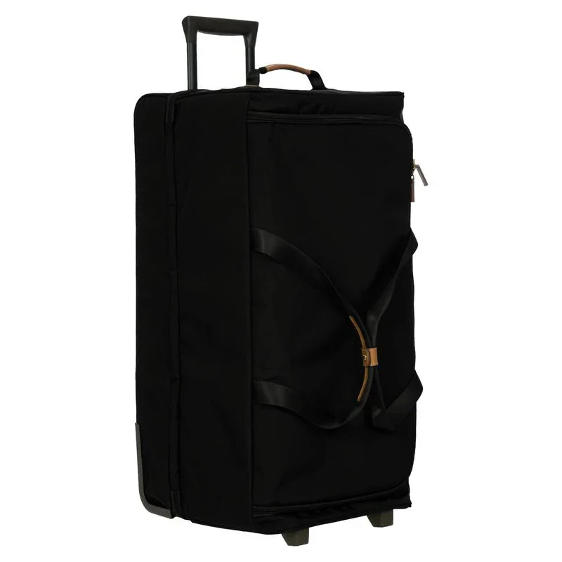 suitcase with soft lining-Bric's X-Travel Rolling Shoe Duffle